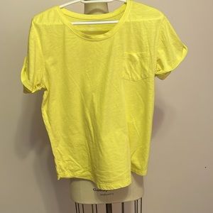 Women’s T-Shirt Yellow Petite XL Ana